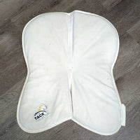 Memory Foam Half Pad *gc, dirty, dingy, stains, rubs, flattened, hairy
