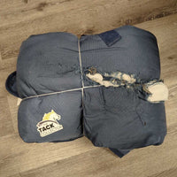 Hvy Winter Blanket, 2 legs *fair, torn, holey, v.faded, dirt, v.discolored, rubs, pills, snags, stain, older, No wpf
