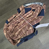 Lt Winter Blanket, 2 legs *gc, clean, wpf, faded, mnr film, hair, threads
