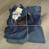 Rain Sheet, 2 legs *gc, clean, mnr wpf, faded, older, mnr hair, dirt, threads, slices
