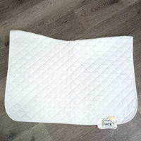 Thin Quilt Baby Pad, "Royal West" *xc, clean, mnr hair, threads, v. mnr stains
