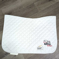 Thin Quilt Baby Pad, "Royal West" *xc, clean, mnr hair, threads, v. mnr stains
