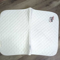 Thin Quilt Baby Pad, "Royal West" *xc, clean, mnr hair, threads, v. mnr stains
