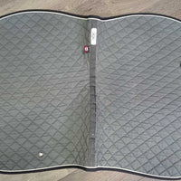 Quilt Jumper Pad, piping *vgc, clean, mnr residue, hair, pills, faded, puckers, rubs
