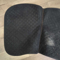 Quilt Jumper Pad, piping *vgc, clean, mnr residue, hair, pills, faded, puckers, rubs
