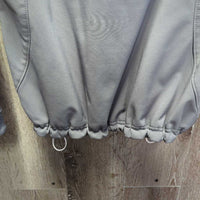 Softshell Jacket, Fleece Lined, Zipper "FEI Nations Cup" embroidery *vgc, seam puckers, rubs & pills
