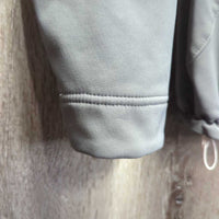 Softshell Jacket, Fleece Lined, Zipper "FEI Nations Cup" embroidery *vgc, seam puckers, rubs & pills
