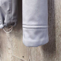 Softshell Jacket, Fleece Lined, Zipper "FEI Nations Cup" embroidery *vgc, seam puckers, rubs & pills
