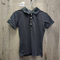 SS Polo Shirt, 1/4 Button Up "New View" *xc
