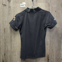 SS Polo Shirt, 1/4 Button Up "New View" *xc
