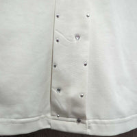 SS Show Shirt, Back Button Collar, Bling *vgc, older?
