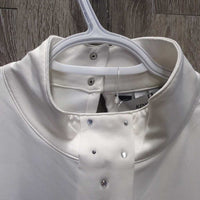 SS Show Shirt, Back Button Collar, Bling *vgc, older?
