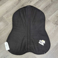 Fleece Lined Foam Half Pad * vgc, tear, mnr hair
