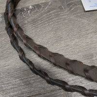 Soft Braided Reins, 2x stoppers *like new, clean, mnr scratches

