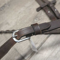 Soft Braided Reins, 2x stoppers *like new, clean, mnr scratches
