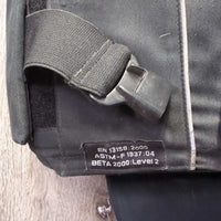 Hvy Hard Cell Safety Vest, BETA 2000: Level 2 *gc/fair, faded, discolored, stains, dirty, dusty, older, rubs, smells *NO Year*
