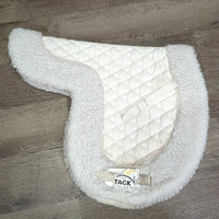 Quilt & Fleece Fitted Hunter Pad *gc, clean, dingy, stains, pilly, mnr hair, puckers, rubs, threads
