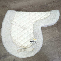 Quilt & Fleece Fitted Hunter Pad *gc, clean, dingy, stains, pilly, mnr hair, puckers, rubs, threads
