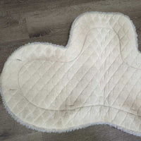Quilt & Fleece Fitted Hunter Pad *gc, clean, dingy, stains, pilly, mnr hair, puckers, rubs, threads
