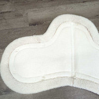 Waffle Weave Fleece Fitted Hunter Pad *gc, clean, dingy, mnr hair, stains, pills, puckers, rubs, bare spots
