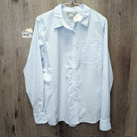 LS Button Up Shirt, Mesh Lining *vgc/xc, clean, mnr creases & seam puckers
