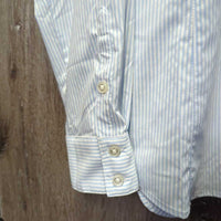 LS Button Up Shirt, Mesh Lining *vgc/xc, clean, mnr creases & seam puckers
