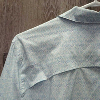 LS Button Up Shirt, Mesh Lining, Roll Up Sleeves *xc, clean, mnr seam puckers
