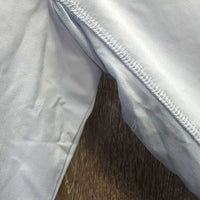 LS Sun Shirt, 1/4 Zip, Mesh Sleeves *gc/vgc, mnr snags, pit stains, elastic threads
