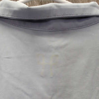 LS Sun Shirt, 1/4 Zip, Mesh Sleeves *gc/vgc, mnr snags, pit stains, elastic threads

