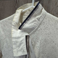 LS Light Show Shirt, attached Button Collar *gc, older, threads, rubs, pills
