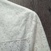 LS Light Show Shirt, attached Button Collar *gc, older, threads, rubs, pills
