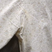 LS Light Show Shirt, attached Button Collar *gc/fair, older, v.puckered sesams & collar
