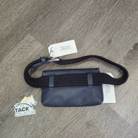 Pocket-Purse Belt, braided elastic, leather, x1 chain strap *xc, v.mnr dust
