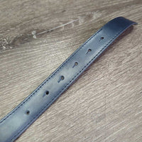 "Seamless" Leather Belt, buckle, post *like new, mnr dust, scuffs
