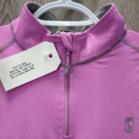 "Futura" LS Shirt, 1/4 Zip Up *like n ew

