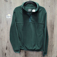 Fleece Sweater, 1/3 Snap Up *xc/like new
