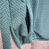 Fleece Sweater, 1/3 Snap Up *xc/like new
