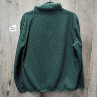 Fleece Sweater, 1/3 Snap Up *xc/like new
