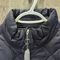 Light Puffy Jacket, zip *gc, puckers, mnr collar stains, clumpy fill & puckers

