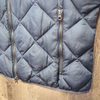 LS Puffy Jacket, zip *vgc, mnr rubs, threads, pills, dirt?stain & cuff rubs & pills
