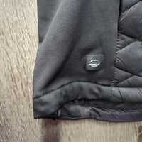 Quilt Jacket, zip *xc, puckers
