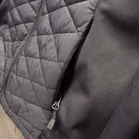 Quilt Jacket, zip *xc, puckers
