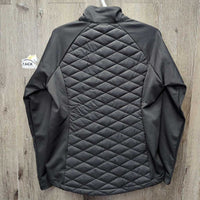 Quilt Jacket, zip *xc, puckers
