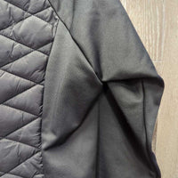 Quilt Jacket, zip *xc, puckers
