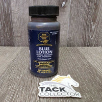 Blue Lotion, Antiseptic Wound Dressing *3/4 full, mnr stains
