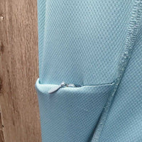 SS Shirt, 1/2 Zip Up *gc/fair, older, snags, rubs, pits, runs, threads
