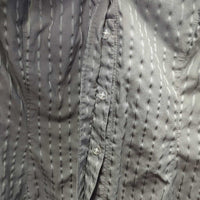 LS Show Shirt *vgc, older, v.puckered & wavy, crinkled collar
