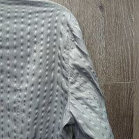 LS Show Shirt *vgc, older, v.puckered & wavy, crinkled collar
