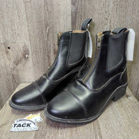 Pr Zip Up Paddock Boots *xc, mnr dirt, residue, scuffs
