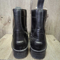 Pr Zip Up Paddock Boots *xc, mnr dirt, residue, scuffs
